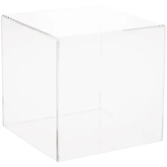 Plymor Clear Acrylic Display Case, 5" x 5" x 5" No Base {1}