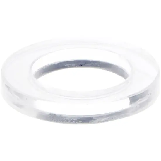 Plymor Clear Acrylic Egg, Marble, Ball or Sphere Thin Display Holder Stand, 0.1875" H x 1.25" W {1}