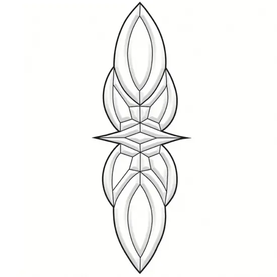 4-1/4" x 25-1/2" Exquisite Clear Glass Bevel Cluster EC943 {1}