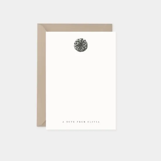 French Marigold Botanical Note Cards {1}