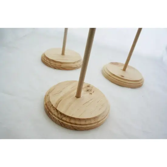 Kitcheniva Tall Wood Dowels Made of Maple Cake Flag Pole Stick Rod Crafts {4}