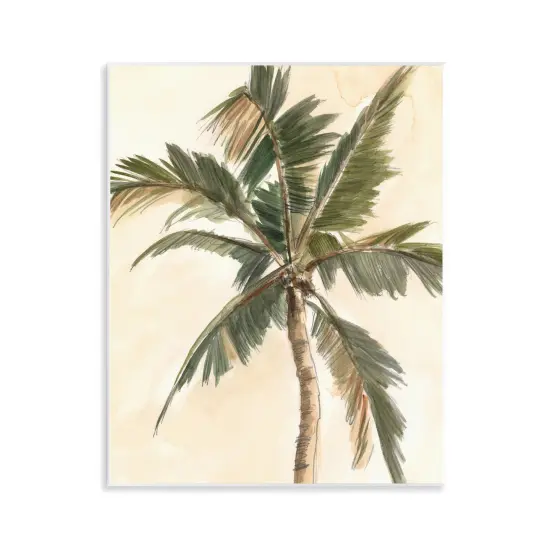 Stupell Industries Muted Palm Tree Wall Plaque Art Design by Ethan Harper {1}