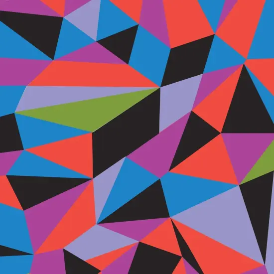 Vibrant Color Shard Gift Wrap {2}