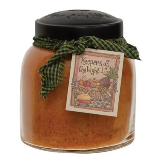 Pumpkin Cornbread Candle 34oz with Cinnamon Nutmeg Cloves Scented Jar {1}
