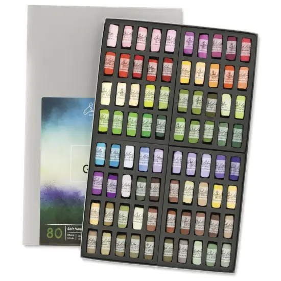 Richeson Soft Handrolled Pastels - Garden, Set of 80 {1}