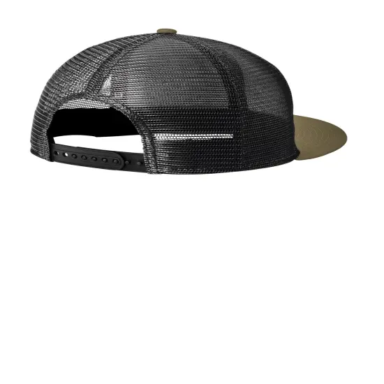 New Era&reg; Standard Fit Snapback Trucker Cap Olive/Blk {2}
