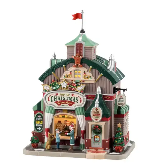 Pop-Up Christmas Cookie Shop - Lemax Caddington Village {1}