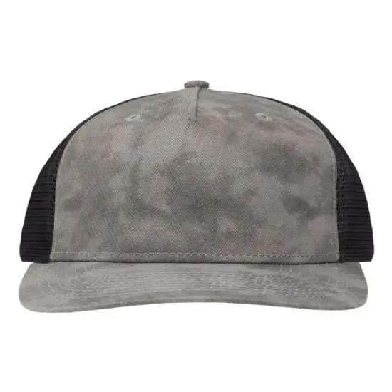 Sportsman&reg; Modern Five Panel Trucker Fit Cap Old Wash Grey/ Black {1}