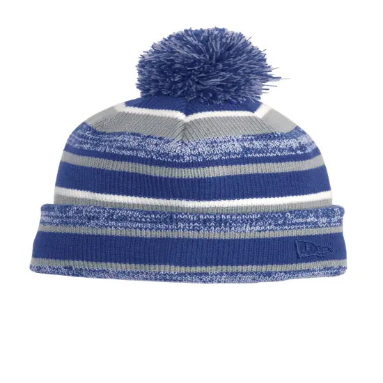 New Era&reg; Sideline Beanie Stylish & Sporty Royal/Grey {1}