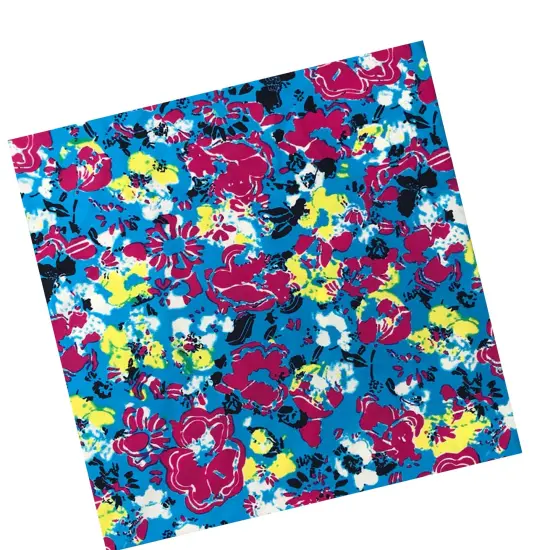 Floral Impressions Printed Spandex Fabric {5}