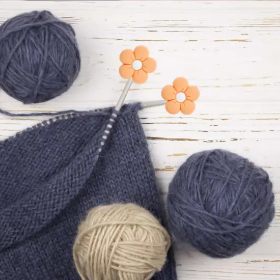 10 Pack Cute Flower Needle Point Protectors Silicone Needle Point Protectors Knitting Accessories and Supplies Knitting Needle Stoppers Knitting Needles Point Protectors Knitting Tools {2}