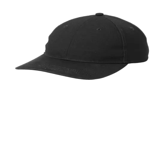 Port Authority&reg; Leather Strap Cap Deep Smoke {4}