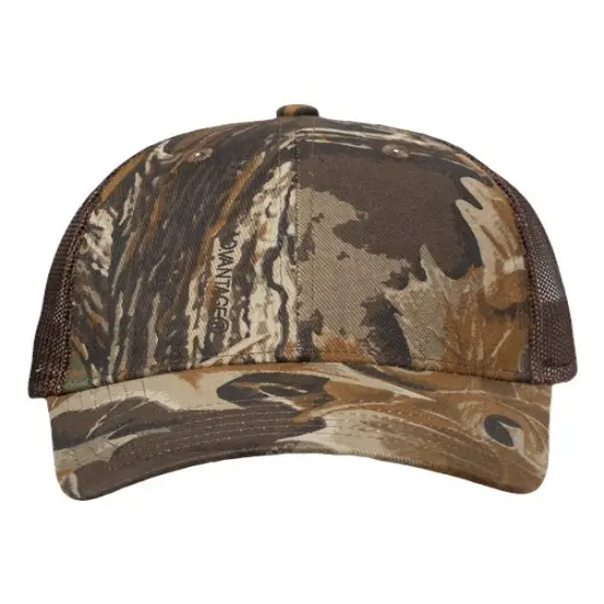 Valucap&reg; Camo Mesh Cap Stylish & Comfortable Fit A Classic/Brown Mesh {1}