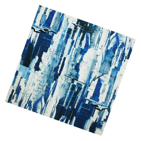 New World Printed Spandex Fabric {5}