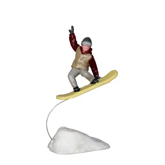Trickster Snow Boarder - Lemax {1}