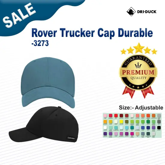 DRI DUCK&reg; Rover Trucker Cap Durable Saddle {3}
