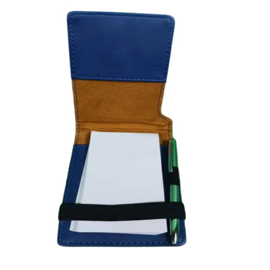 Leatherette Notepad Light Brown {1}