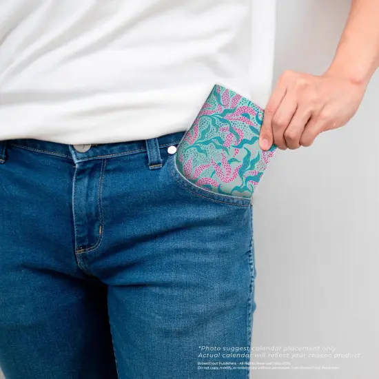 Ariel Collection | 2026-2027 3.5 x 6.5 Inch Two Year Monthly Pocket Planner Calendar {5}