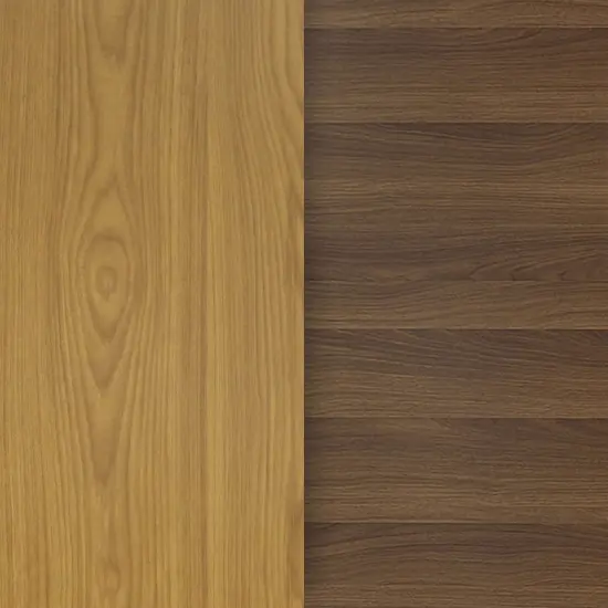 Emma and Oliver 24" Round Table Top with Reversible Laminate Top Mahogany {8}