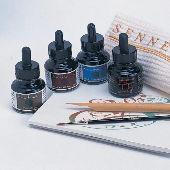 Sennelier Shellac-Based Drawing Ink - 30 ml {4}