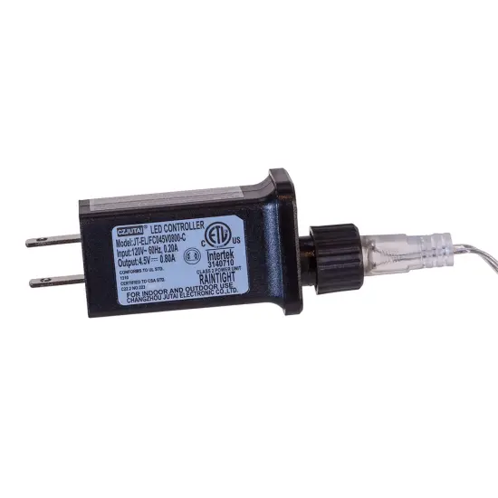 Kurt Adler 100-Light 8-Foot Warm White LED Bead Cluster Garland {3}