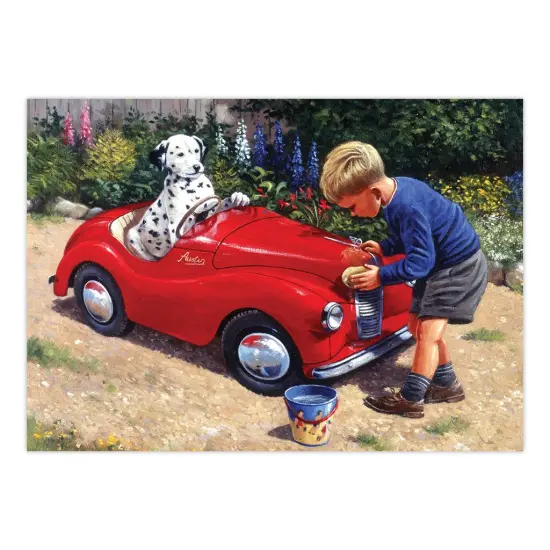 PJL31 | Painting by numbers™ 13pc 11.25" x 15.375" Spot's Car Wash Painting Project {2}