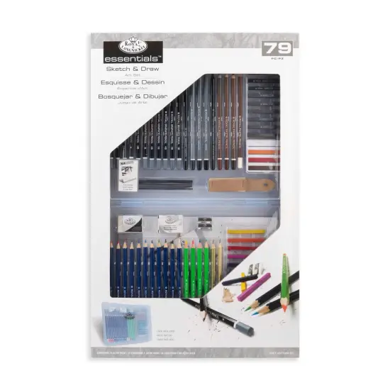 RSET-ART3304 | Sketch & Draw Art Set - 79pc {1}