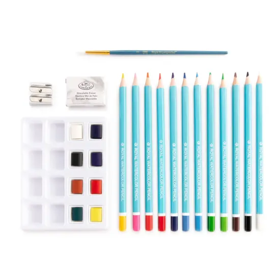 RSET-ART2709 | Watercolor Drawing Art Set - 25pc {3}