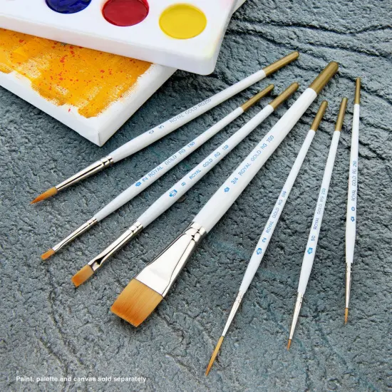 RSET-TK7 | Royal Gold&trade; 7pc Assorted Brush Set {3}