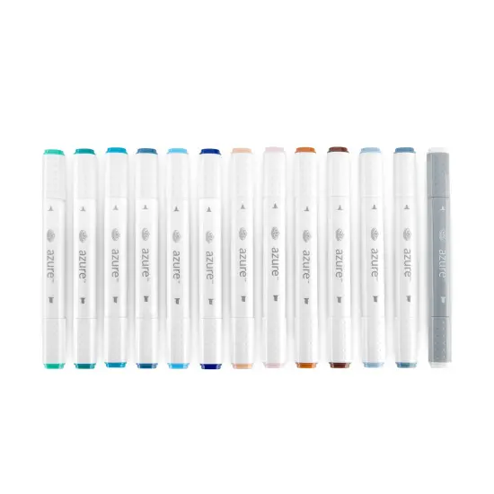 RM-955SEA | Azure&trade; 13pc Seashore Color Marker Set {2}