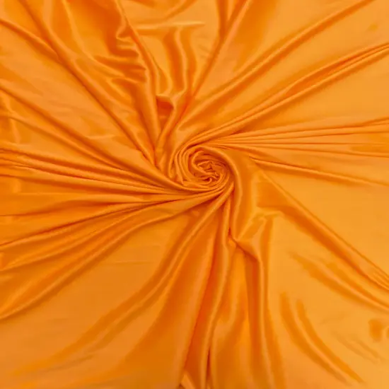 1 Yard Orange Mechanical Stretch Lining Fabric For Costumes, Dresses, Apparel Sewing 60 Inches Wide {2}