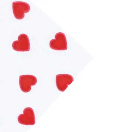 Small Red Hearts Cello Treat Bag {4}