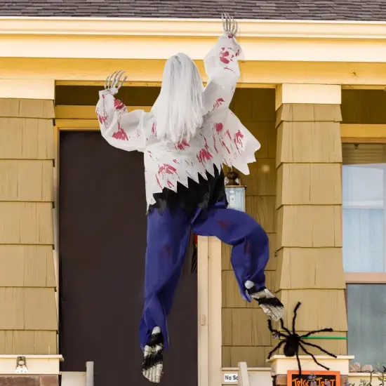 Climbing Zombies Wall Halloween Decoration {5}