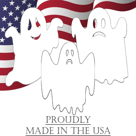 Large Ghost Halloween Yard Sign - (Ghost 3) {4}
