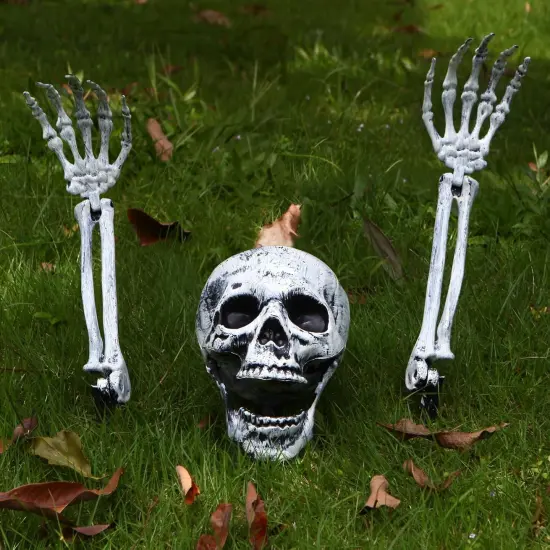 Scary Halloween Skeleton Arms and Hands Decoration {1}