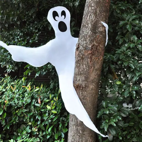 Halloween Tree Wrap Ghost Decoration Outdoor - Cute {4}