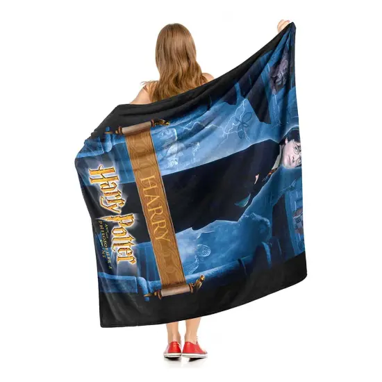 Warner Brothers Harry Potter Philosopher&rsquo;s Stone Silk Touch Throw Blanket Harry potter {2}