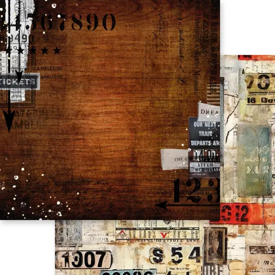 Memory Place Collection Pack 12"X12"-Industrial Chic {7}