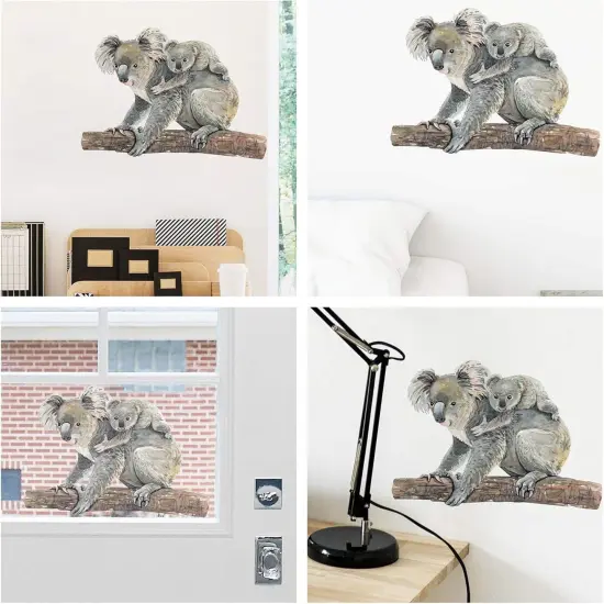 Cute Koala Animal 3D Vinyl Wall Stickers Decals {2}