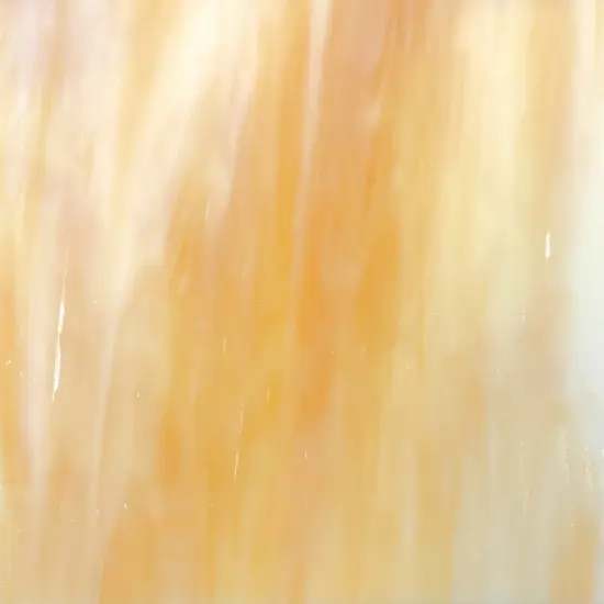 Wissmach Stained Glass Sheet : Light Amber, Wisspy Opal {2}