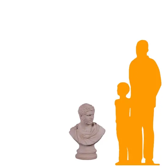 Caracalla Nero Bust Life Size Statue {2}