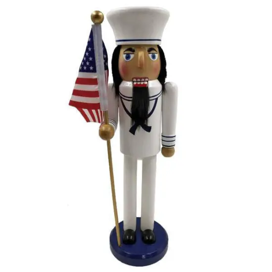 Navy Soldier Nutcracker {1}