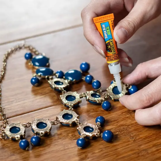 Super Glue Gel, Four 3 Gram Tubes, Clear, (Pack of 1) {5}