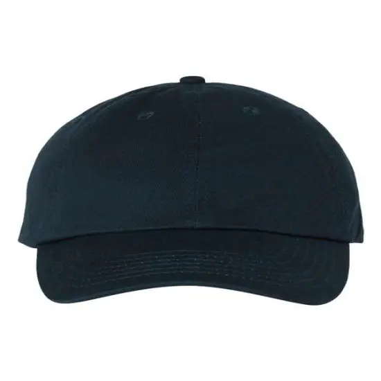 Valucap&reg; Adult Bio Washed Classic Dad Hat Navy {1}