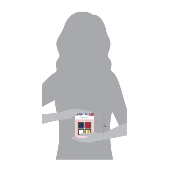 American Crafts Flags And Frills Ink Pads-4/Pkg {5}