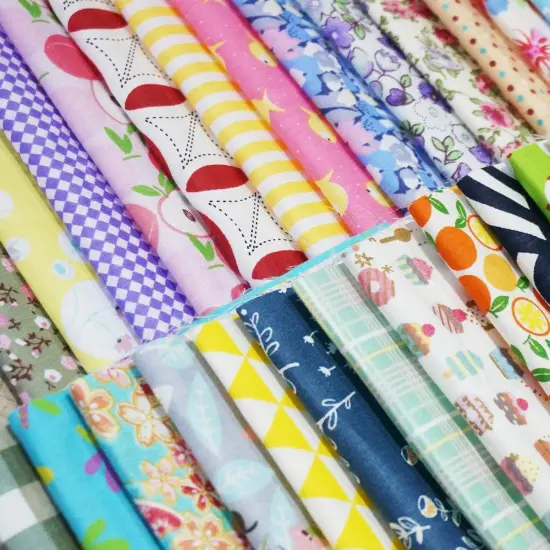 50pcs Cotton Fabric Squares - 12 x 12 inches {2}