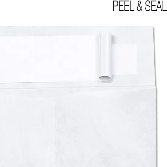 Envelope, Tear Resistant Envelopes Construction & Easy Self Seal Closure &ndash; Bright White - Economy Pack - 10" x 13" Tyvek Envelopes - 5 Envelopes Per Pack {2}