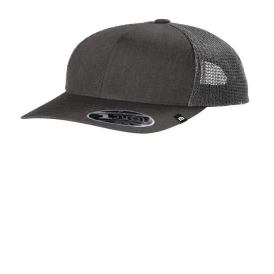 TravisMathew Cruz Trucker Cap Structured Mid Profile Flexfit 110 with Breathable Mesh Panels White {4}
