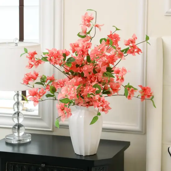 10PCS Bougainvillea Artificial Flowers Tabletop Decorations {2}