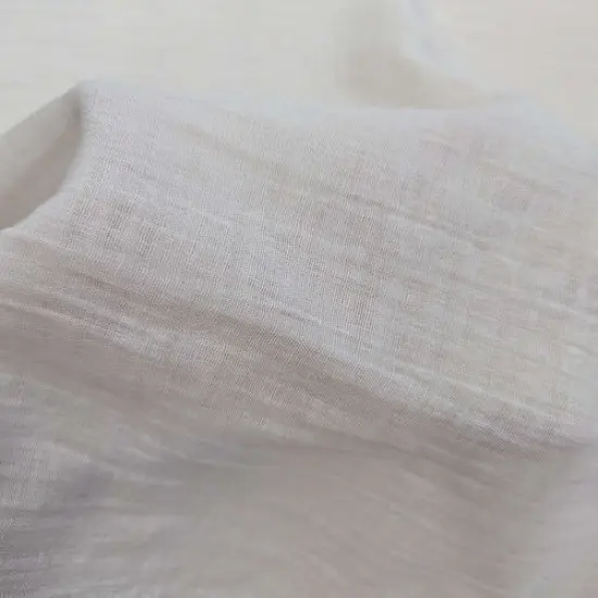 1 Yard Double Gauze Cotton Fabric Off white 55/56&Prime; Wide Lightweight for Baby & Apparel Sewing {4}
